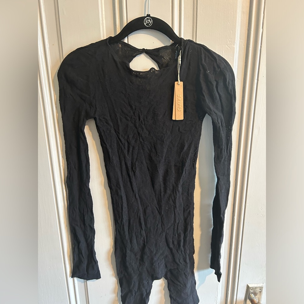 Skims lace bodysuit 4x in onyx NWT